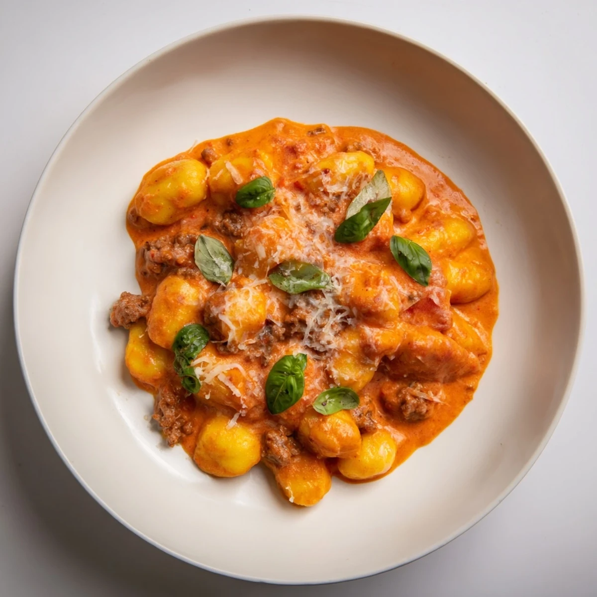 Creamy Tomato Sausage Gnocchi