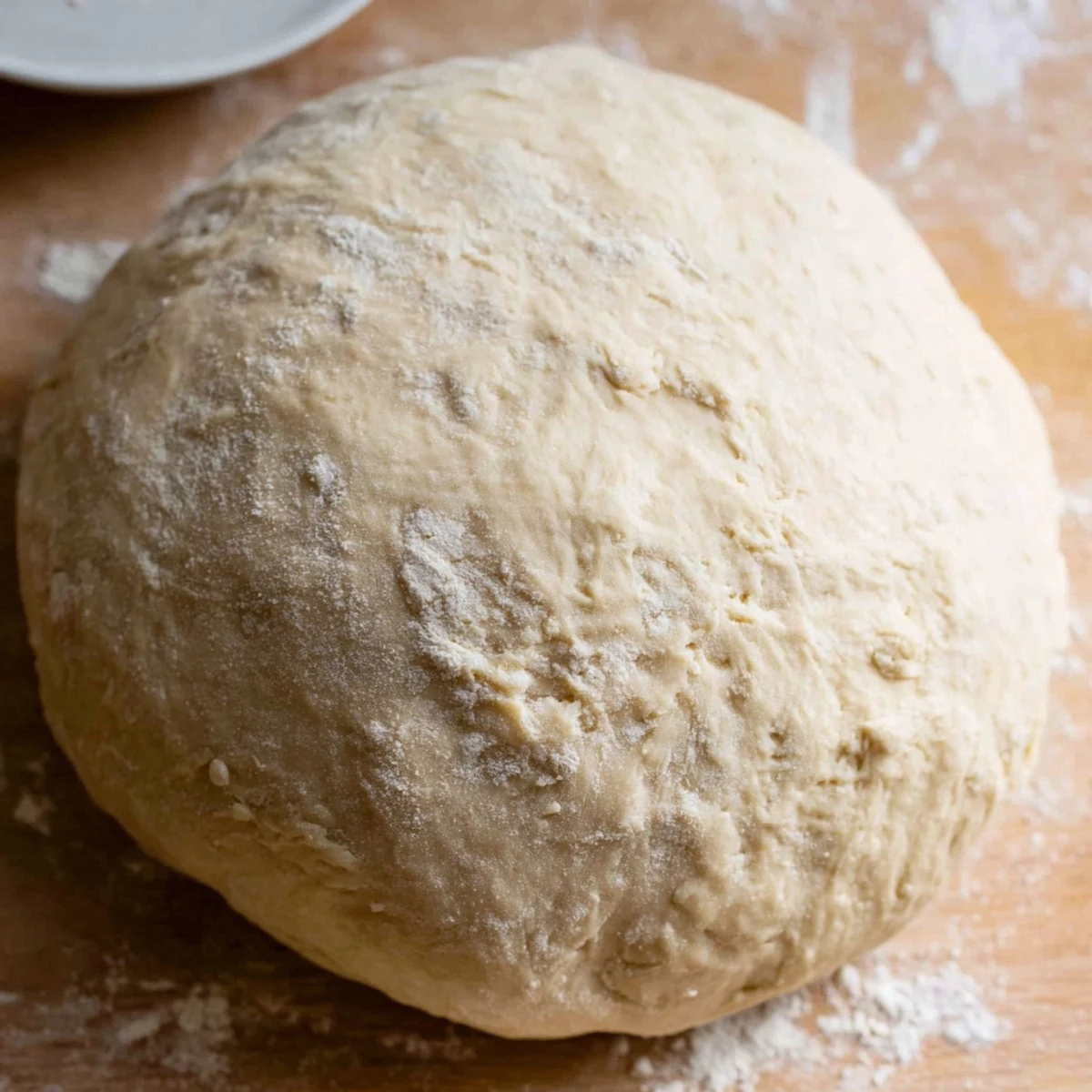 This family-friendly homemade pizza dough recipe provides a delicious, chewy base for any pizza.