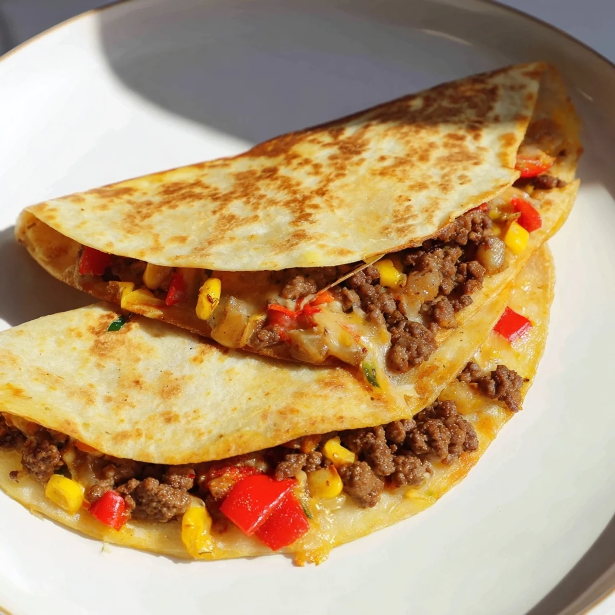 Freshly baked sheet pan quesadillas, a vibrant image with melted cheese, promising a delicious, easy meal.
