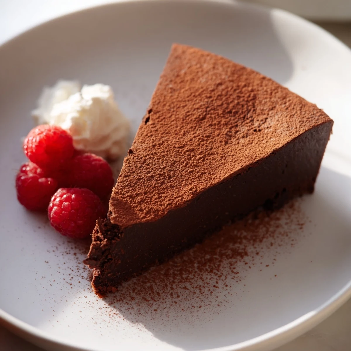 Decadent Flourless Chocolate Cake