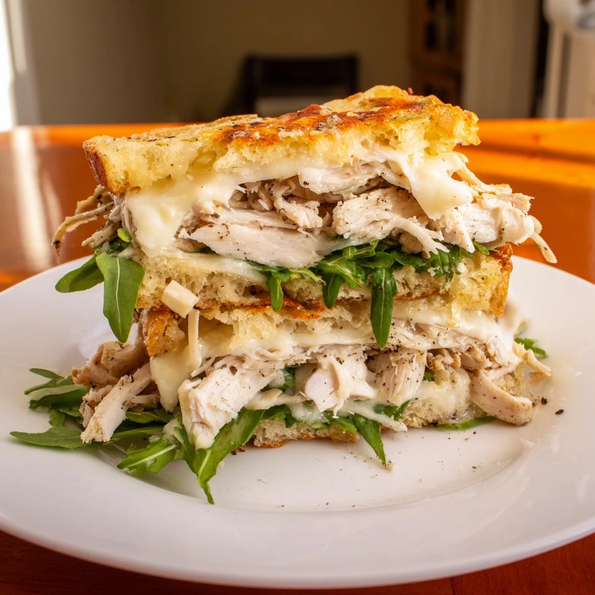 Leftover Pizza Chicken Sandwich