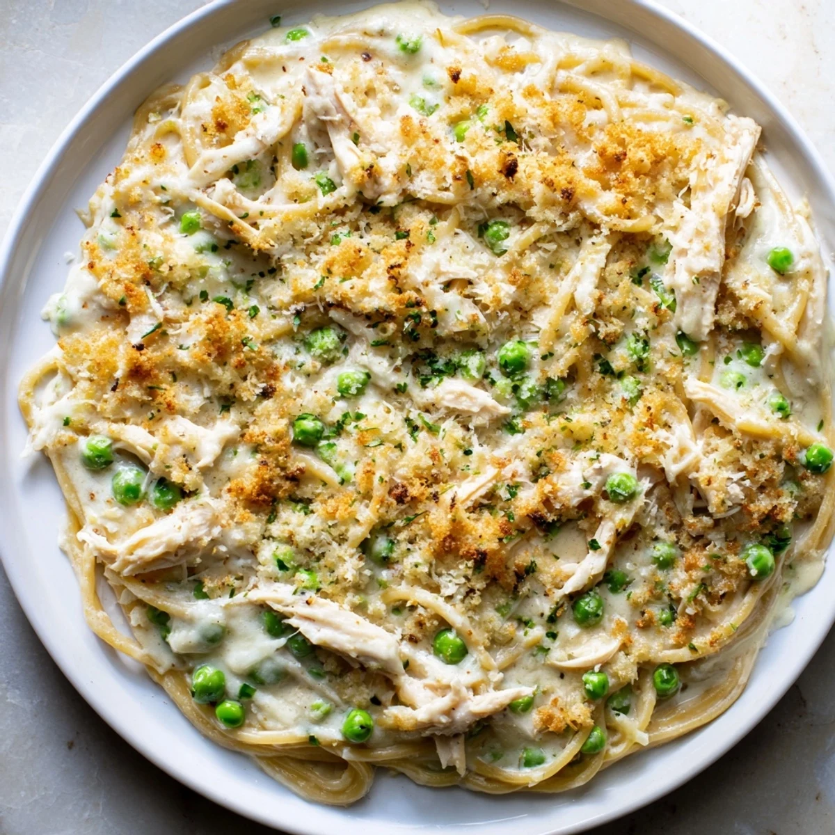 Creamy turkey chicken bake