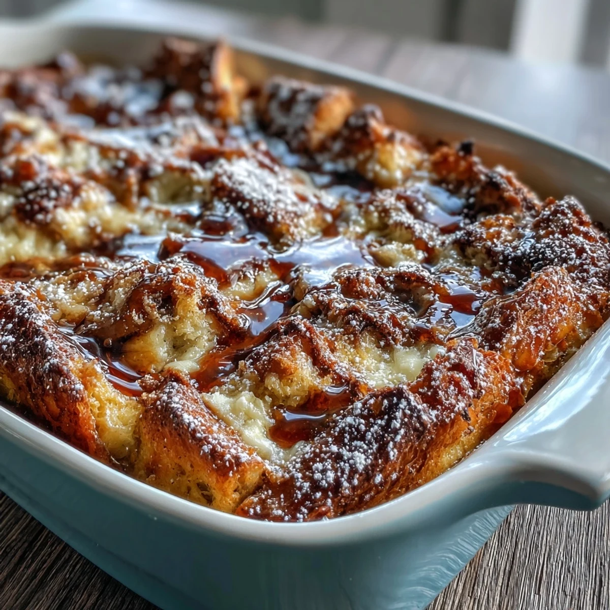 Layers of cinnamon-soaked French bread and savory ham and turkey peek through melted Swiss cheese in this brunch casserole.