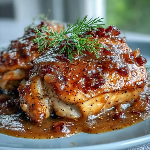 Slow Cooker Honey Mustard Chicken breasts in a rich, velvety golden sauce, served hot over fluffy white rice.