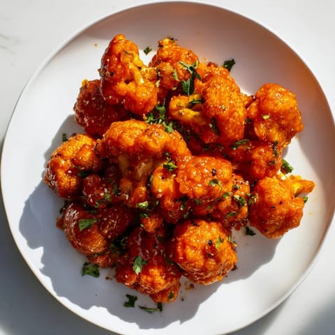 Sriracha Buffalo Cauliflower Bites