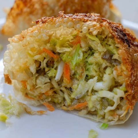 Crispy Rice Paper Dumplings