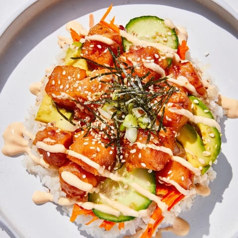 Salmon Bites Bowl Flavor