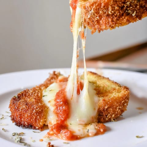 Chicken Parm Grilled Cheese Sandwich