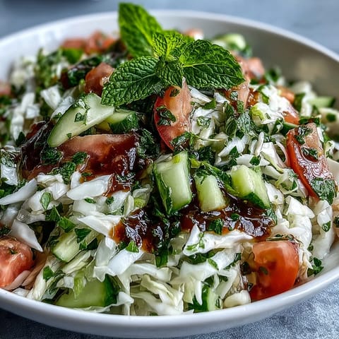 Lebanese Cabbage Salad