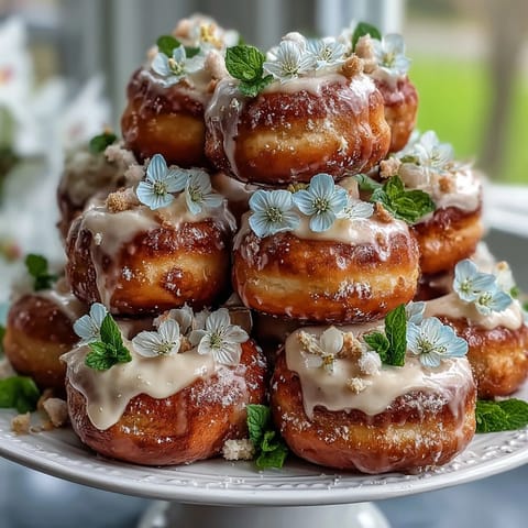 Baby in Bloom Mini Donut