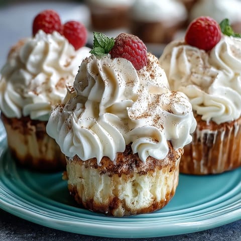 Festive Cinco de Mayo Tres Leches Cupcakes topped with airy whipped cream and fresh berries for a sweet celebration.