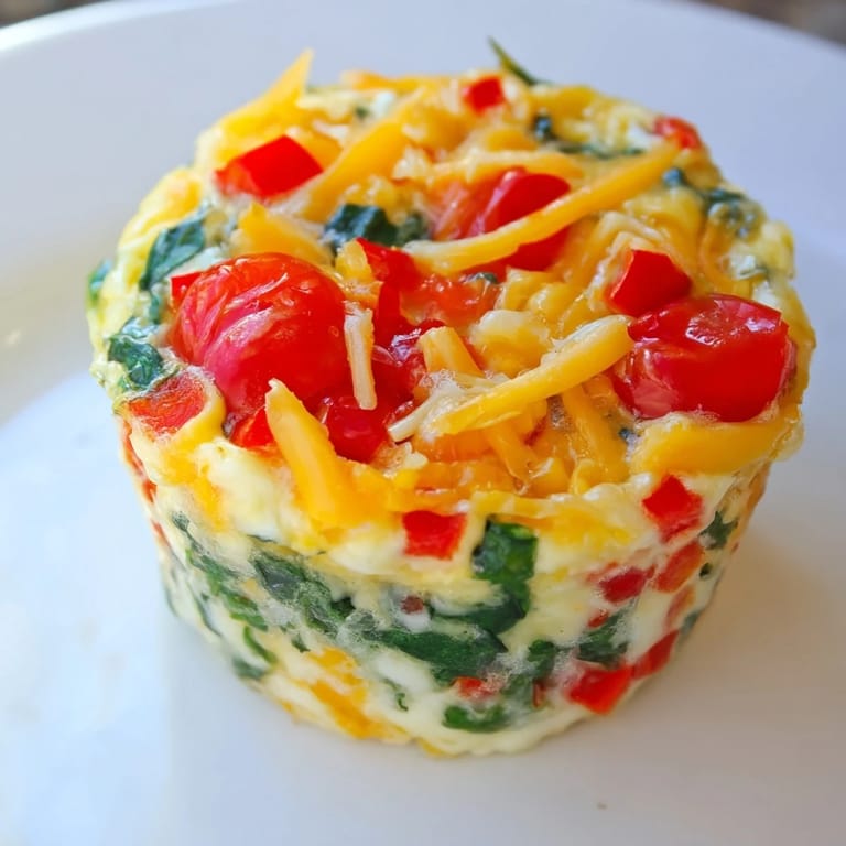 Perfectly baked, individual Customizable Egg Muffins offer a delicious and healthy bite, ready in minutes.