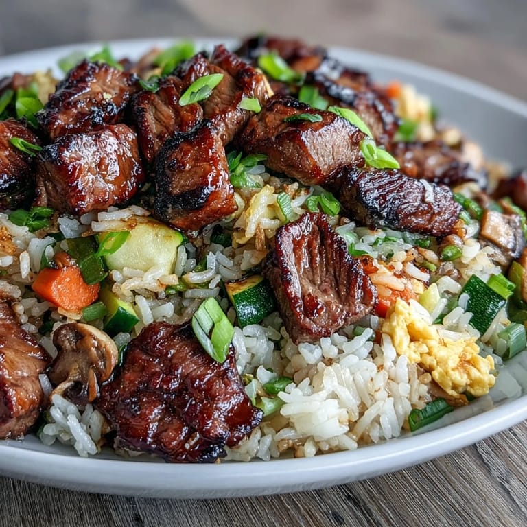 This delicious Easy Hibachi Steak With Fried Rice recipe is ready in minutes.