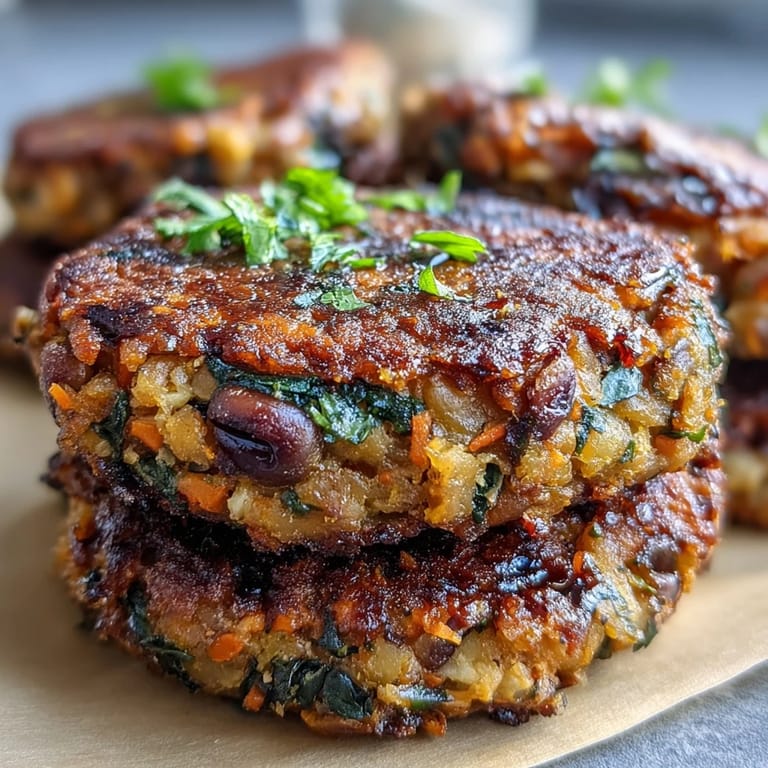 A freshly cooked Black-Eyed Pea Burger Patty rests on a toasted bun with lettuce, tomato, and creamy vegan mayo.